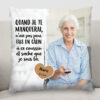 Coussin personnalisé - Toujours à mes côtés
