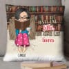 Coussin pour les férus de lecture