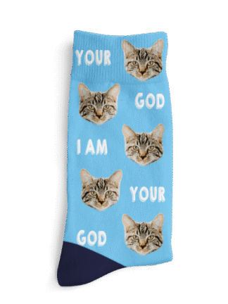 Chaussettes personnalisées - Dieu