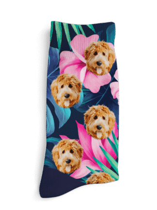 Chaussettes personnalisées - Floral