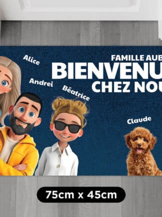 Paillasson personnalisé - Maison, mais mignonne