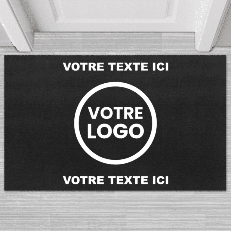 Paillasson personnalisé avec votre logo
