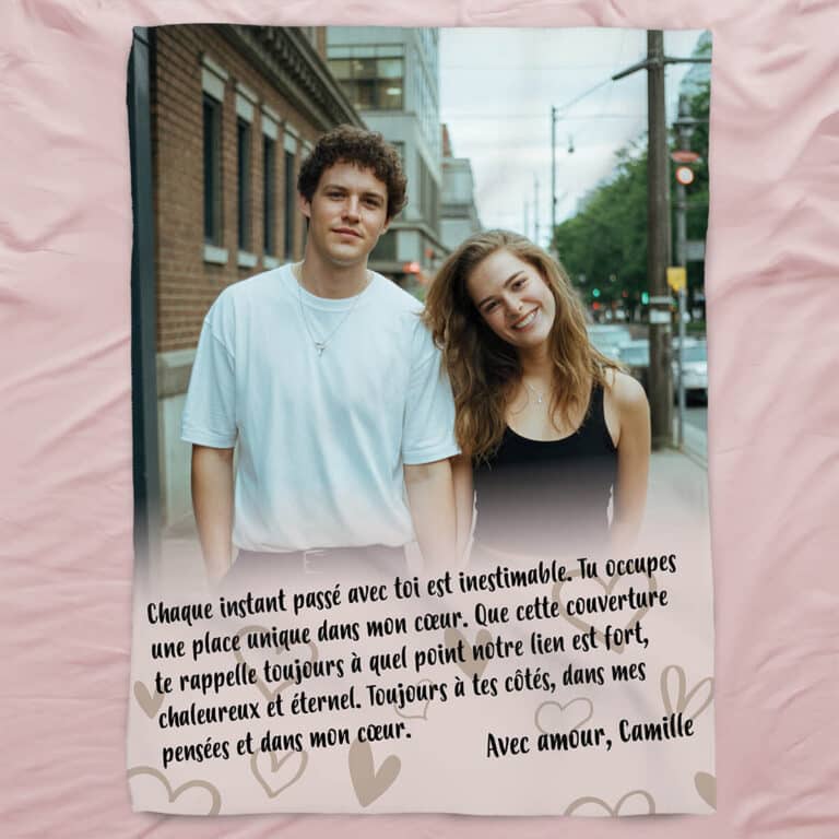 Couverture personnalisée - Toujours à tes côtés