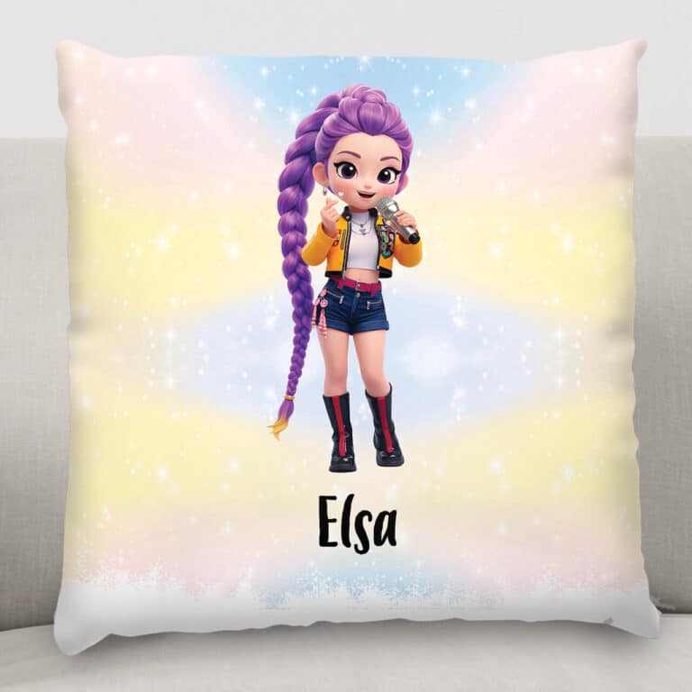 Coussin personnalisé – Petite étoile