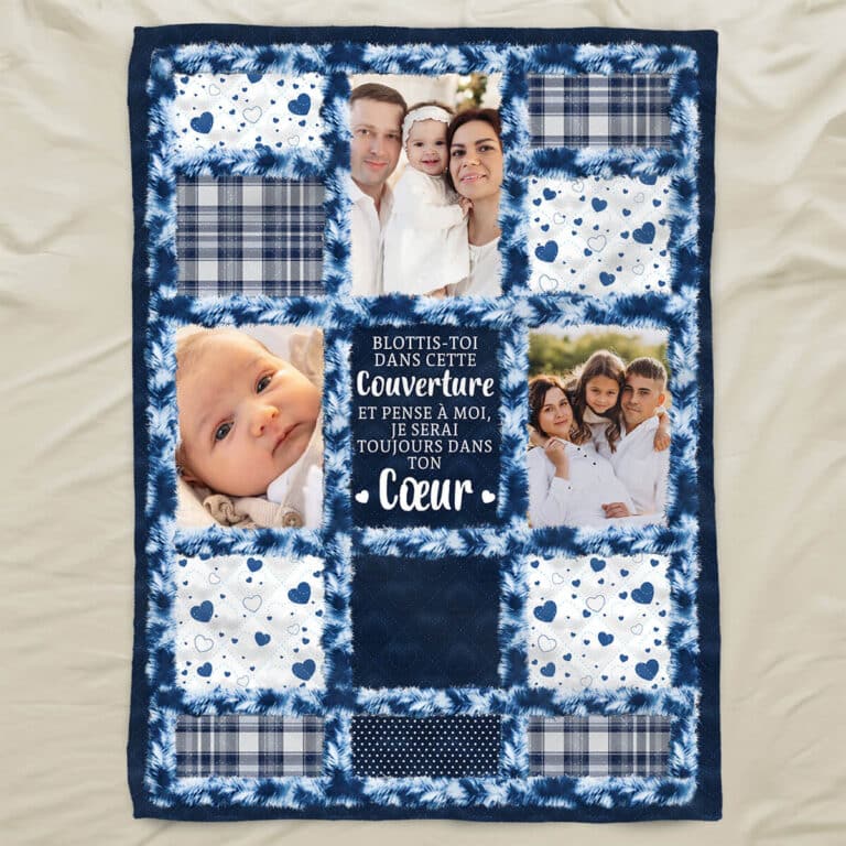 Couverture personnalisée – Photos et souvenirs