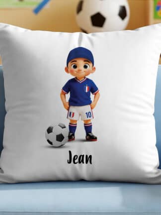 Coussin personnalisé - Fan de foot