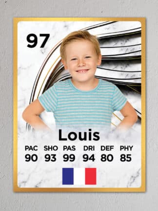 Plaque personnalisée - Joueur de football