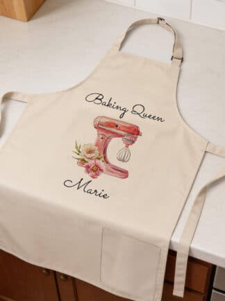Tablier personnalisé - Baking queen