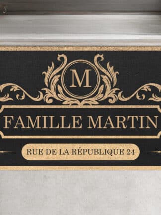 Paillasson personnalisé avec votre nom